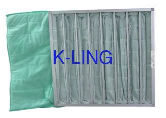 中型の有効な洗濯できる化学繊維の産業収塵袋のポケット フィルター