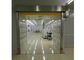 ポリ塩化ビニール スクロール ドアが付いている1.2mmのステンレス鋼SUS304/201の空気シャワーのトンネル