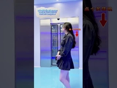 自動インダクションドア 商品 空気シャワー トンネル 3 - 側 調整可能