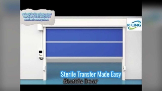 効率的な材料搬送のためのクリーンルーム用パスボックス