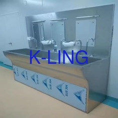 1175*875*350mm 外形サイズ 浄化ランクとカスタマイズ可能な容量を備えた医療用ウォッシュシンク