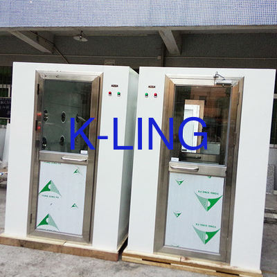 非常停止ボタン付きステンレス鋼エアシャワー 容量1～2人 50Hz/60Hz 周波数