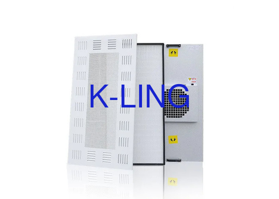 騒音レベル 45 DB ホワイトファンフィルターユニット 650 X 650 X 350mm 工業用