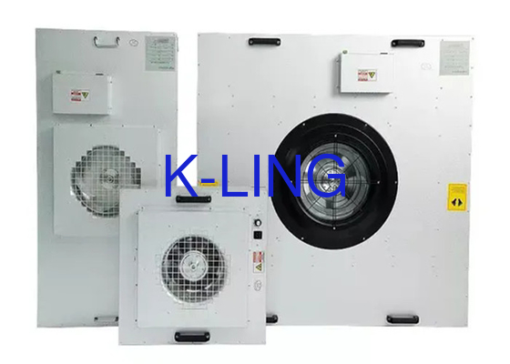 騒音レベル 45 DB ホワイトファンフィルターユニット 650 X 650 X 350mm 工業用