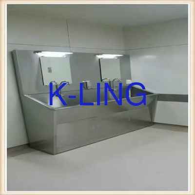 1175*875*350mm 外形サイズ 浄化ランクとカスタマイズ可能な容量を備えた医療用ウォッシュシンク