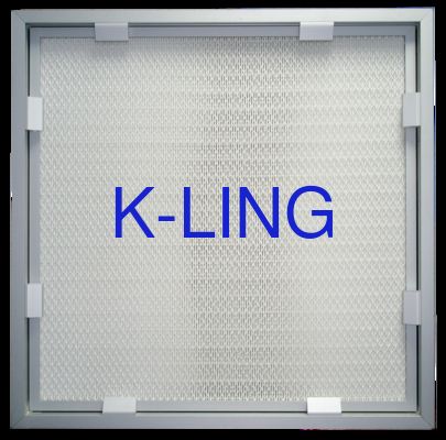 Gasket EVA HEPA Air Filter with AB Glue Seal and Mini-Pleats Type