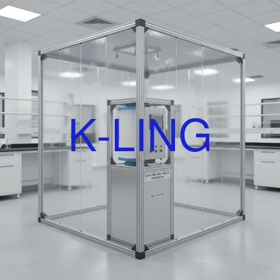 ソフトウォール クリーンルーム モジュラークリーンルーム クラス1000/ISO5/ISO6/ISO7 精浄度 自立型または壁掛け式 HEPAフィルターおよびプレフィルター付き