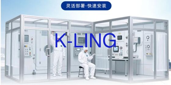 HEPAフィルターを使用したモジュール式クリーンブースで半導体製造における空気ろ過とクリーンルームのコンプライアンスを確保