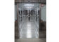 自動スライドのドアが付いているポータブル 304 のステンレス鋼の空気シャワーのクリーン ルームのパス ボックス