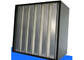 冷暖房システムの大きい塵容量のH13 V銀行フィルター