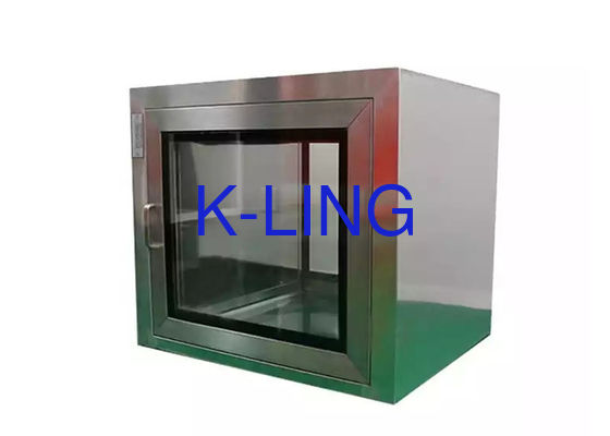 SS SUS304の紫外線が付いている箱を通した静的な移動の窓のパス