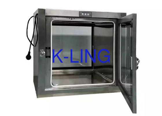 クリーン ルームの習慣変数のための箱の移動窓を通した SUS304 の静的なパス