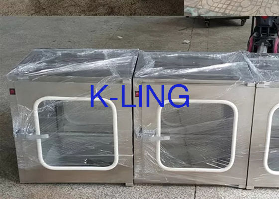 パーソナライズ可能なクリーンルームパスボックス 防塵 高容量