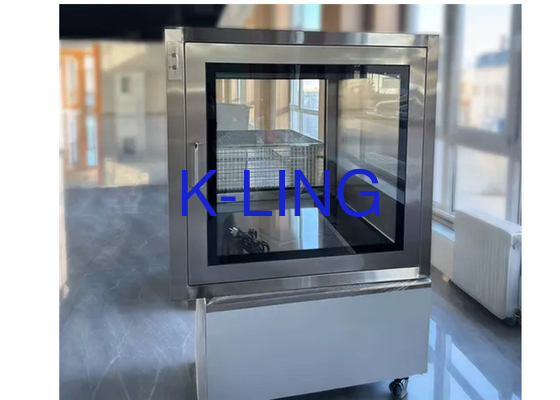 耐久性のあるステンレス鋼パスボックス 高負荷容量 製薬工場のためのカスタマイズされたサイズ