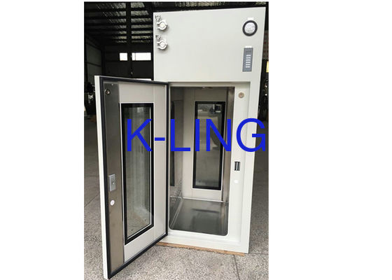 GMPの研修会のためのカスタマイズされたステンレス鋼201の空気シャワーのパス ボックス