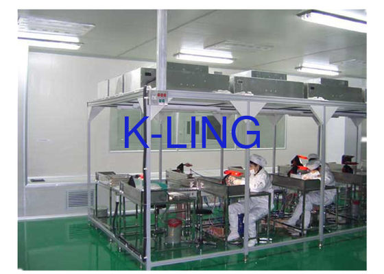 電子工学の Softwall のクリーン ルーム