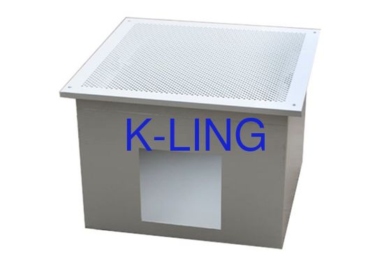 エア・サプライの新しい粉の電子工場のための上塗を施してある鋼鉄HEPAフィルター箱