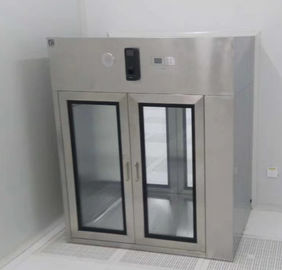 クリーンルームの気流速度0.45m/sのための薬剤の産業ステンレス鋼のパス ボックス
