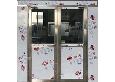 LEDのパネル・アセンブリーの研修会の調節可能な物質的なクリーンルームの空気シャワーの風速