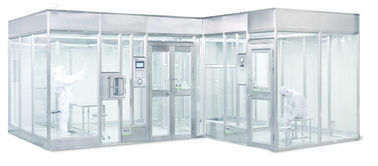 220V 50HZのクラス10000は電子工学アセンブリのためのモジュラー クリーン ルームを組立て式に作りました