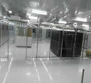 ミニ プリーツHEPAフィルターが付いているISO6ポリ塩化ビニールのカーテンの層流のSoftwallのきれいなブース