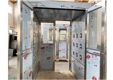 化学製品工場のための二重振動ドアの空気シャワー室1年の保証