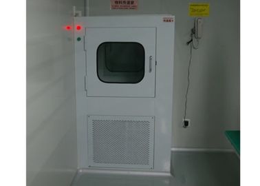 電子連結の空気シャワーのパス ボックスの粉の上塗を施してある鋼鉄材料