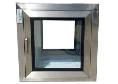 機械 Interlocker の箱を通した十分に溶接された 304 の Ss のクリーン ルームのパス
