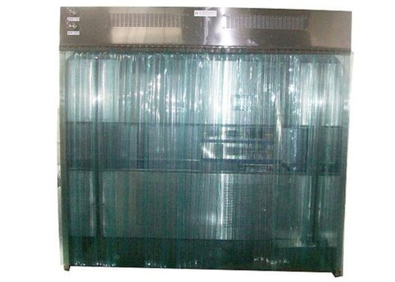 ポリ塩化ビニールのカーテンのドアHEPAフィルターが付いているブースを分配するSS 304シート