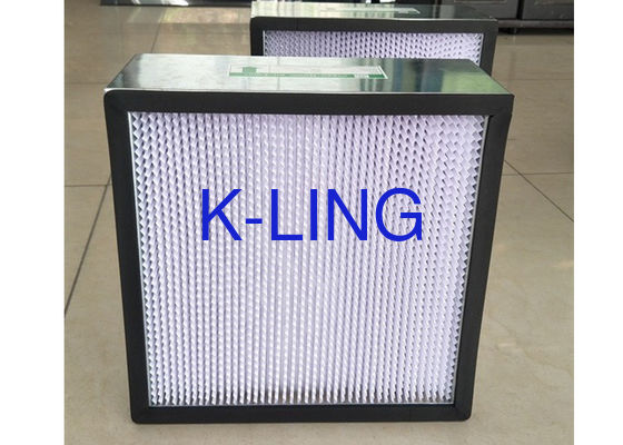 ボール紙の分離器の病院のH13かH14効率のための深いプリーツHEPAのエア フィルター